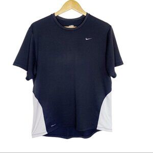 Nike Dri Fit Black Short Sleeve Running Shirt M